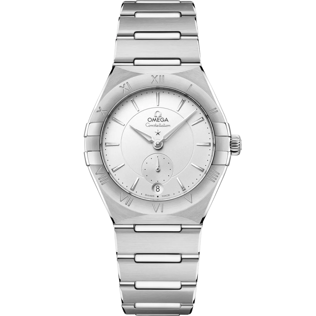 Omega Constellation 34 mm, aço em aço