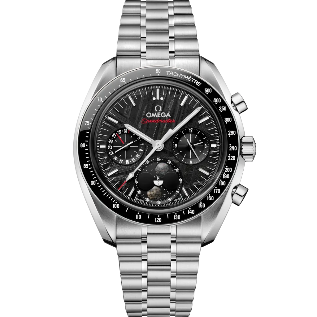 Omega Speedmaster Moonphase Meteorite