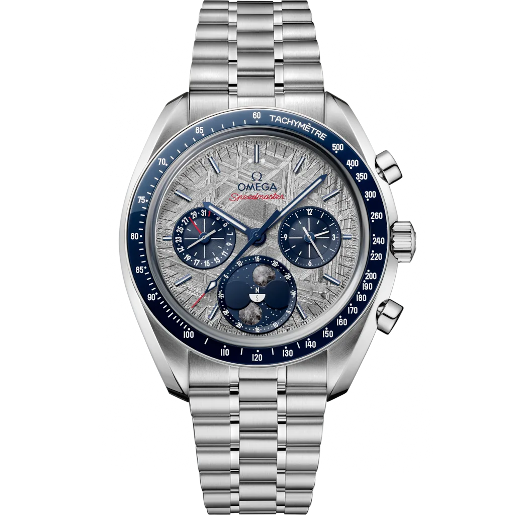 Omega Speedmaster Moonphase Meteorite