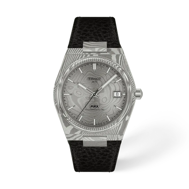 Tissot PRX Damascus Steel 38mm
